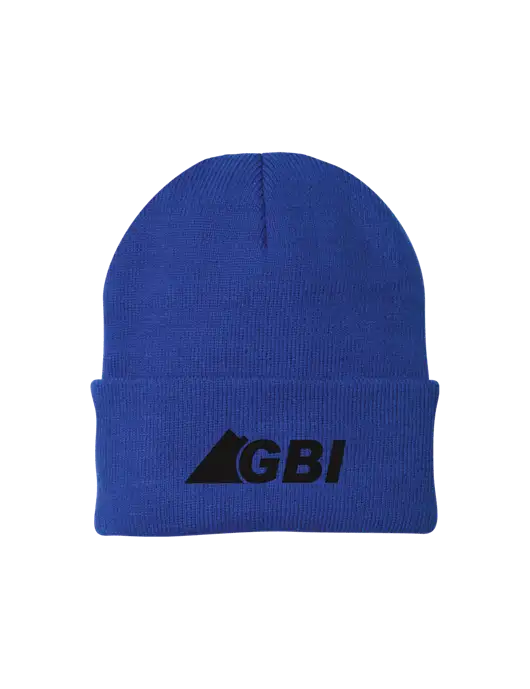 Royal Knit Cap w/Great Basin Industrial Logo