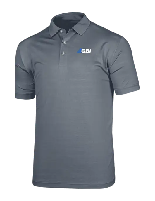 Callaway Vibrant Light Grey Ventilated Polo w/Great Basin Industrial Logo