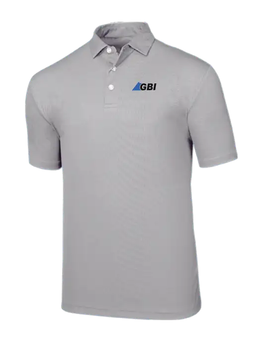 Callaway Birdseye Light Grey Polo w/Great Basin Industrial Logo