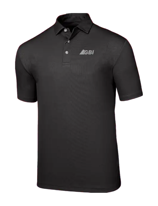Callaway Birdseye Black Polo w/Great Basin Industrial Logo