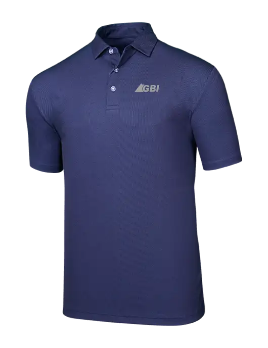 Callaway Birdseye Navy Polo w/Great Basin Industrial Logo
