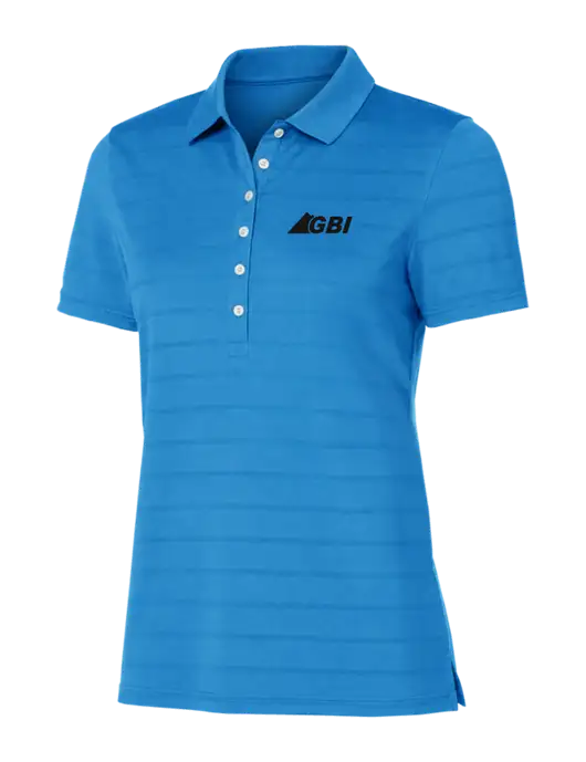 Callaway Womens Royal Blue Ventilated Polo w/Great Basin Industrial Logo