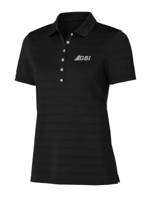 Callaway Womens Black Ventilated Polo w/Great Basin Industrial Logo