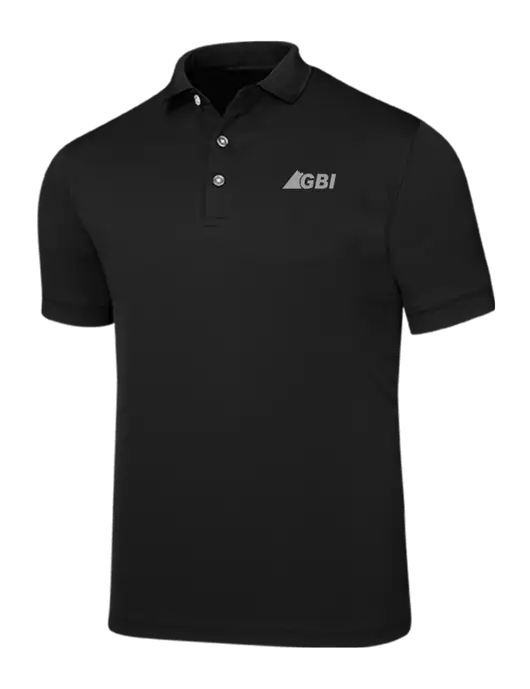 Callaway Ottoman Black Polo w/Great Basin Industrial Logo