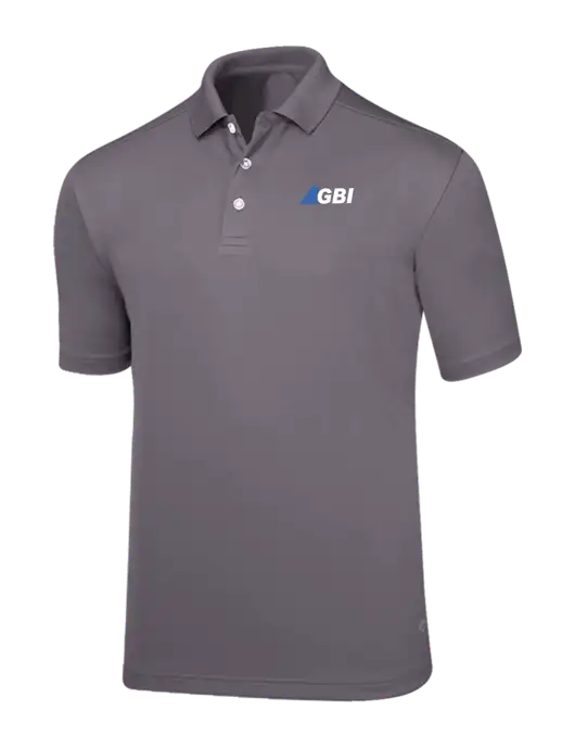 Callaway Core Medium Grey Performance Polo w/Great Basin Industrial Logo