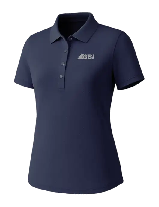 Callaway Womens Core Navy Performance Polo w/Great Basin Industrial Logo