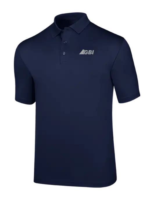 Callaway Opti-Dri Navy Chev Polo w/Great Basin Industrial Logo