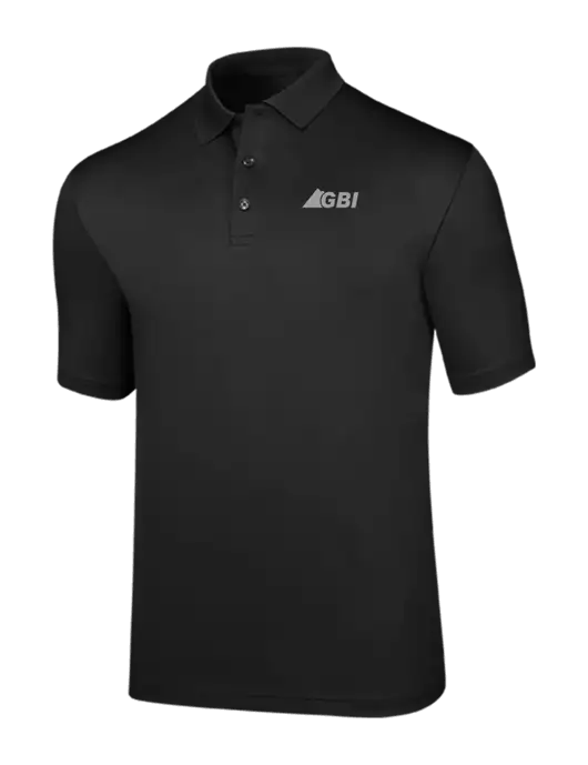 Callaway Opti-Dri Black Chev Polo w/Great Basin Industrial Logo