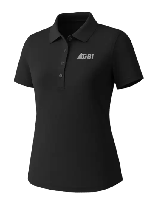Callaway Womens Core Black Performance Polo w/Great Basin Industrial Logo