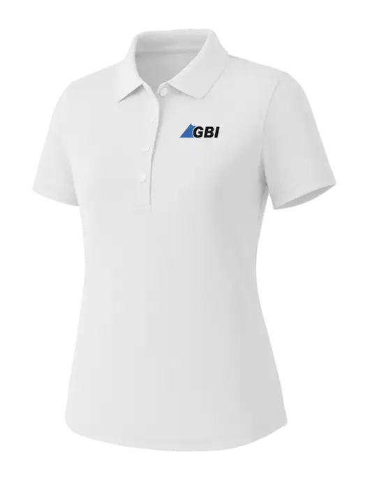 Callaway Womens Core Bright White Performance Polo w/Great Basin Industrial Logo