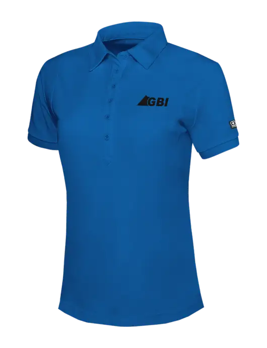 OGIO Womens Royal Blue Jewel Polo w/Great Basin Industrial Logo