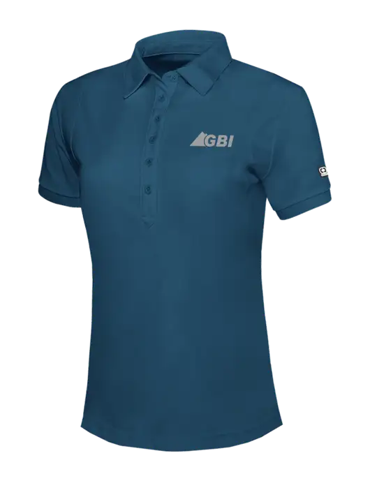 OGIO Womens Light Navy Jewel Polo w/Great Basin Industrial Logo