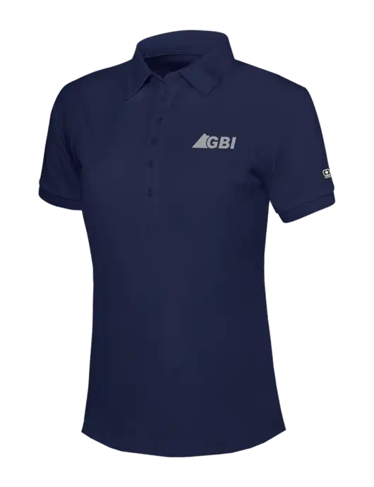 OGIO Womens Navy Jewel Polo w/Great Basin Industrial Logo
