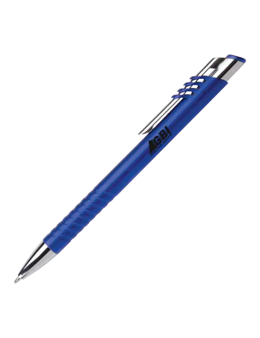 Schirhart Blue Pen - Black Ink w/Great Basin Industrial Logo