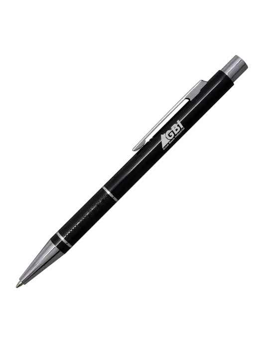 St George Black Pen - Blue Ink w/Great Basin Industrial Logo