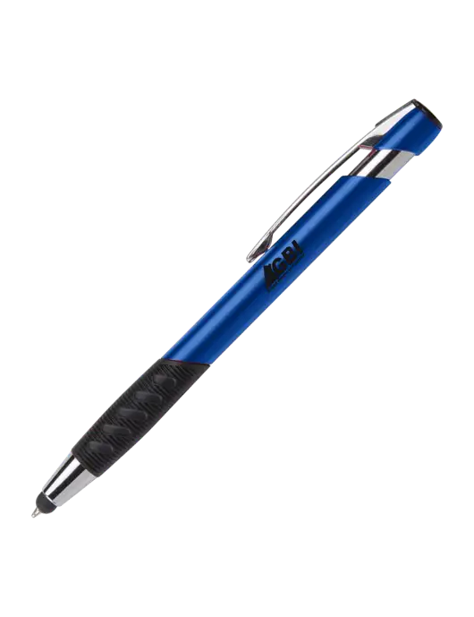 Alize Blue Stylus Black Ink Pen w/Great Basin Industrial Logo