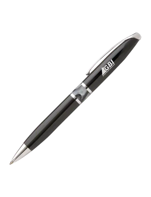 Illusion Black Pen - Black Ink w/Great Basin Industrial Logo