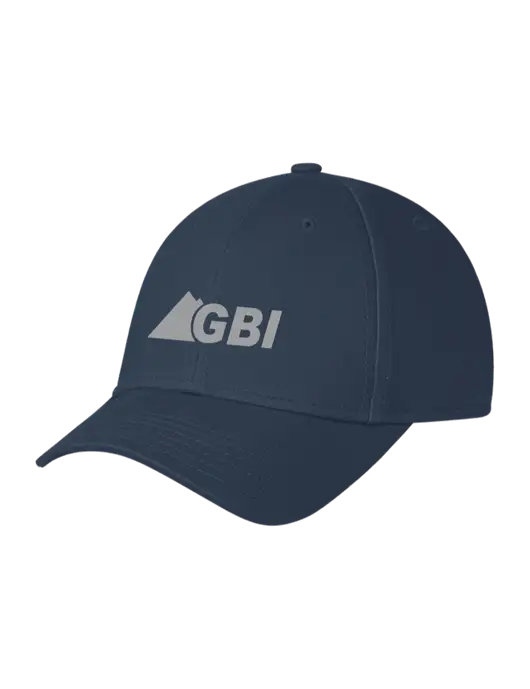 Navy Structured Cap Hook & Loop w/Great Basin Industrial Logo