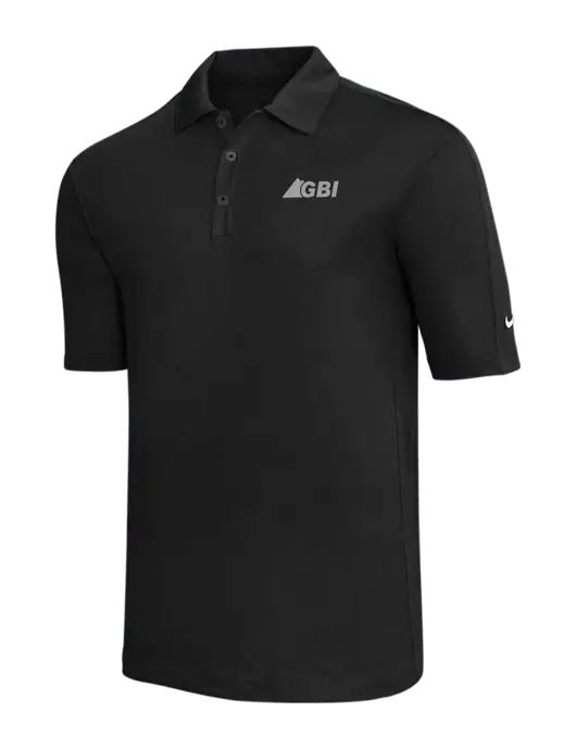 Nike Black Tech Sport Dri-FIT Polo w/Great Basin Industrial Logo