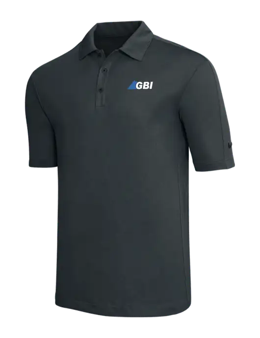Nike Dark Grey Tech Sport Dri-FIT Polo w/Great Basin Industrial Logo