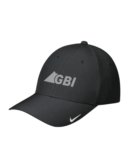 Nike Black Dri-FIT Legacy Cap w/Great Basin Industrial Logo