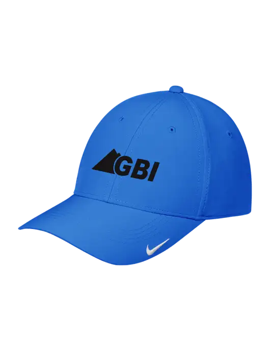 Nike Royal Dri-FIT Legacy Cap w/Great Basin Industrial Logo