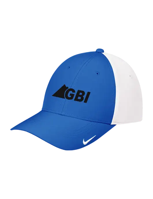 Nike Royal/White Dri-FIT Legacy Cap w/Great Basin Industrial Logo