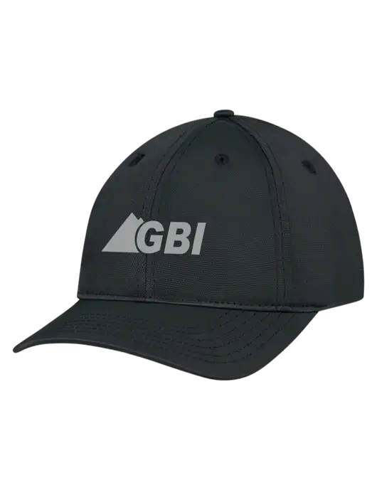 Black Nylon Twill Performance Cap w/Great Basin Industrial Logo