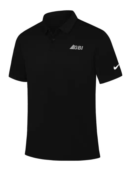 Nike Black Dry Essential Solid Polo w/Great Basin Industrial Logo