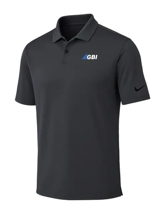 Nike Dark Grey Dri-FIT Vapor Polo w/Great Basin Industrial Logo