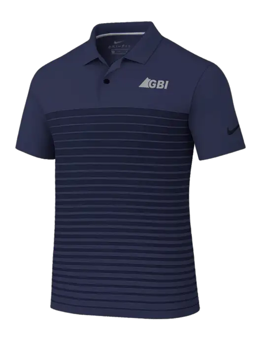 Nike Navy Dri-FIT Vapor Block Polo w/Great Basin Industrial Logo