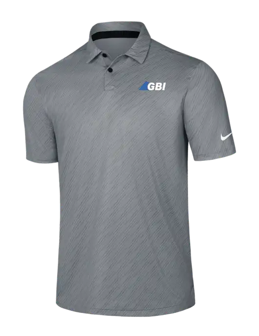 Nike Medium Grey Vapor Dash Polo w/Great Basin Industrial Logo