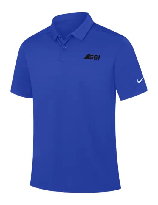 Nike Dark Royal Dry Essential Solid Polo w/Great Basin Industrial Logo