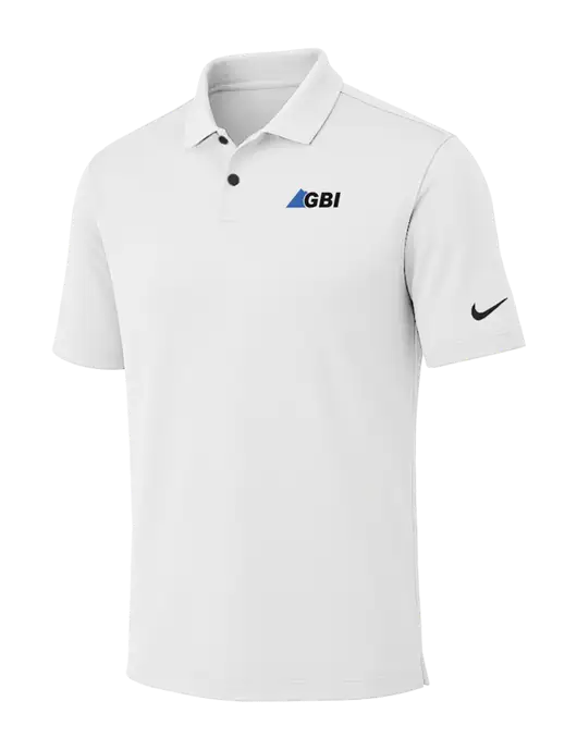 Nike White Dri-FIT Vapor Polo w/Great Basin Industrial Logo