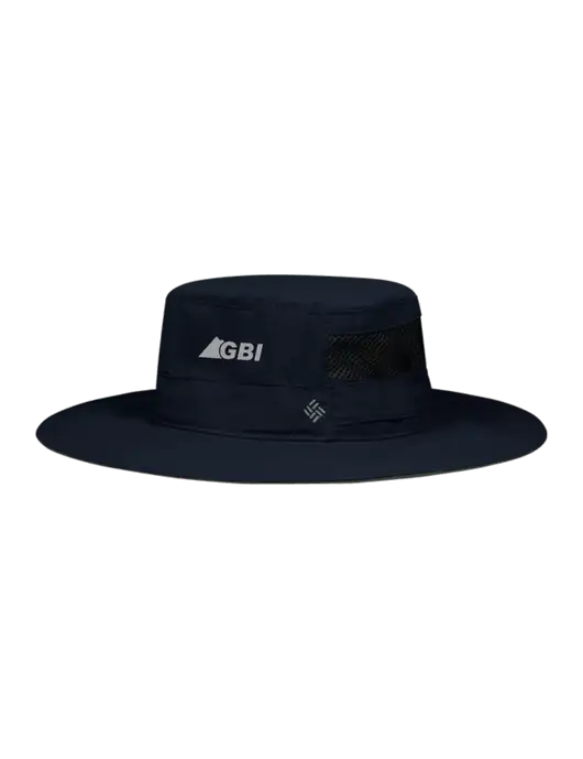 Columbia Navy Bora Bora Booney  Hat w/Great Basin Industrial Logo