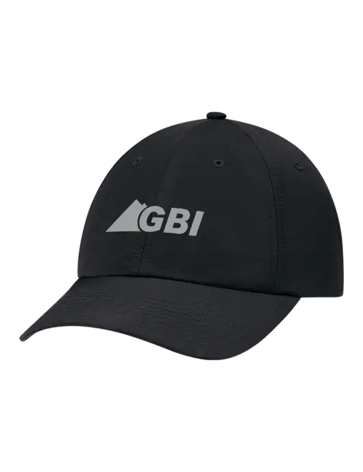 Richardson Relaxed Performance Lite Black Cap w/Great Basin Industrial Logo