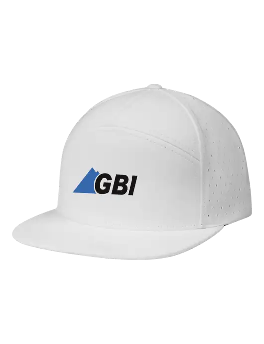 Richardson White Cannon Cap w/Great Basin Industrial Logo