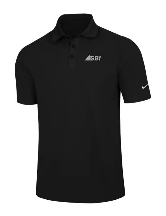 Nike Black Dri-FIT Classic Polo w/Great Basin Industrial Logo
