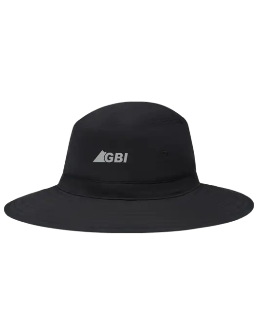 Black Booney Sun Hat w/Great Basin Industrial Logo