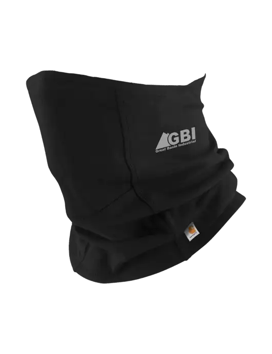 Carhartt Black Cotton Blend Filter Pocket Gaiter w/Great Basin Industrial Logo
