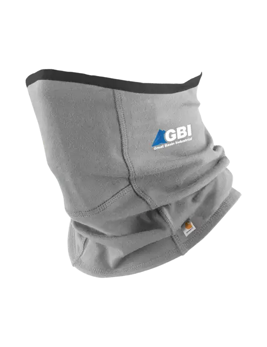 Carhartt Medium Grey Cotton Blend Filter Pocket Gaiter w/Great Basin Industrial Logo