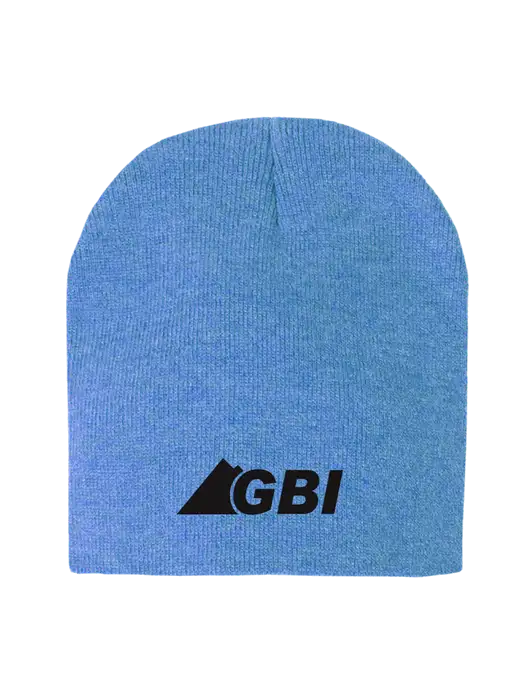 Royal Heather Element Knit Beanie w/Great Basin Industrial Logo