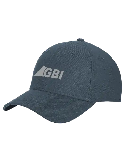 New Era Diamond Era Dark Slate Stretch Cap w/Great Basin Industrial Logo