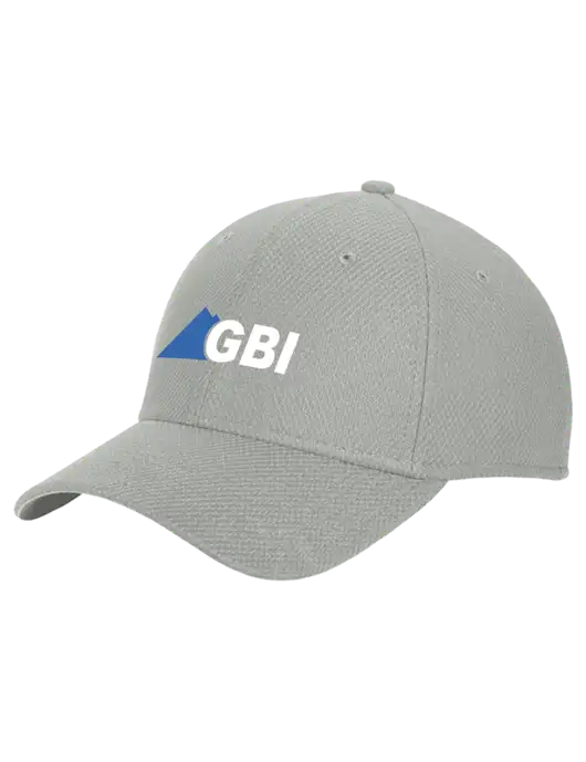 New Era Diamond Era Medium Grey Stretch Cap w/Great Basin Industrial Logo