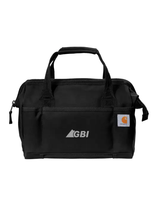 Carhartt Foundry Series 14” Black Tool Bag w/Great Basin Industrial Logo
