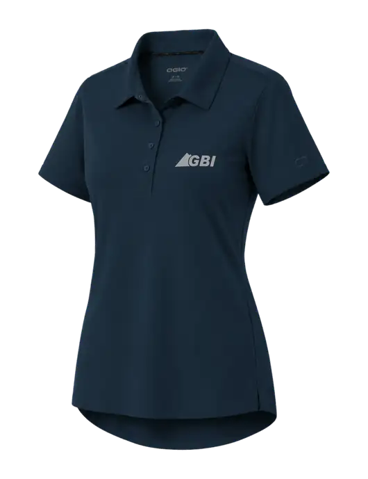 OGIO Womens Envision Dark Navy Polo w/Great Basin Industrial Logo